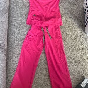 Pink Women's scrub set